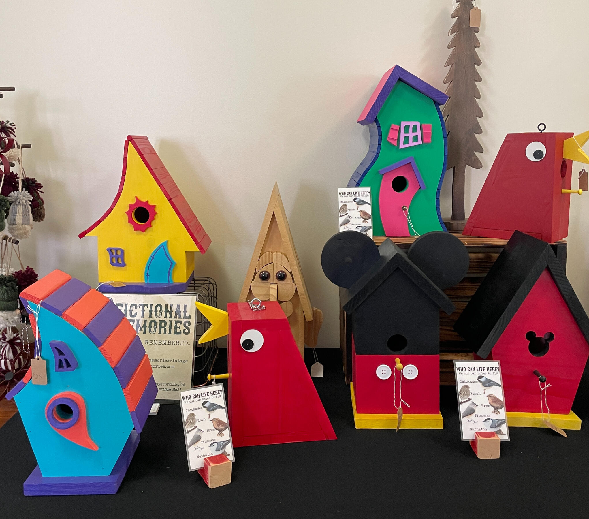 Birdhouses and Seasonal Decor!